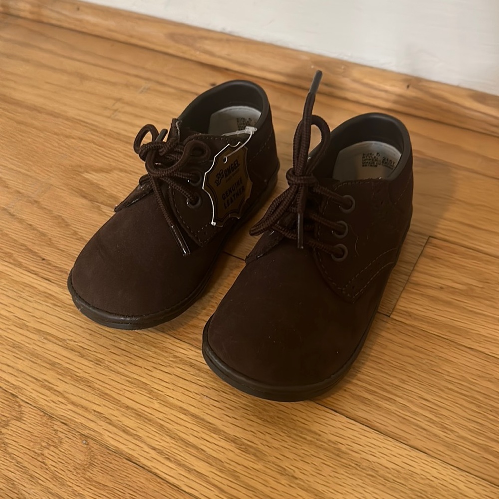 Angel Boys Saddle Shoes